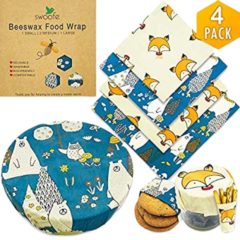 eco-friendly beeswax reusable food wrap