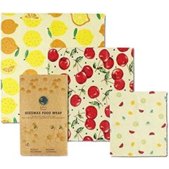 eco-friendly reusable beeswax food wrap