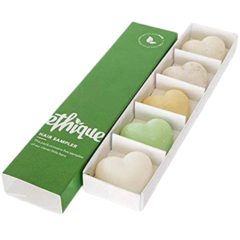 eco-friendly shampoo bar hair sampler