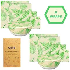 eco-friendly reusable beeswax food wraps