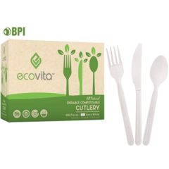 eoc friendly Compostable Cutlery Combo Set