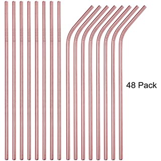 48 metal straws